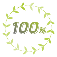 100% real green tea