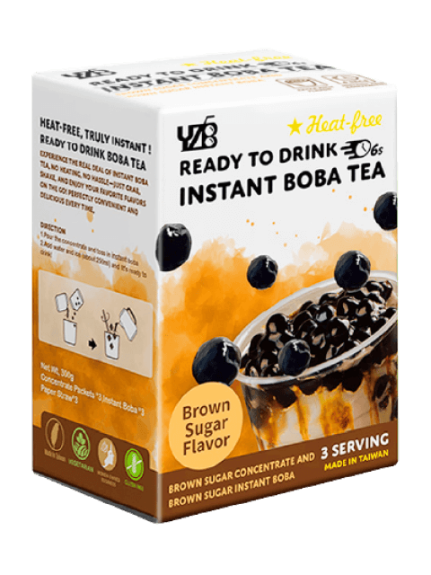 Brown Sugar Syrup And Brown Sugar Instant Boba